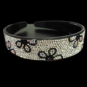 Headband Black With Rhinstone Ellen Tracy